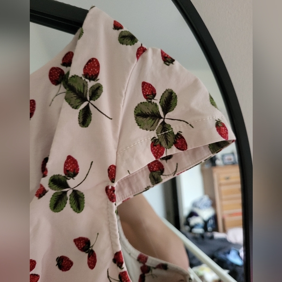 Anthropologie Cecily Cherries Pin-Up Girl Dress 2x - Picture 6 of 11